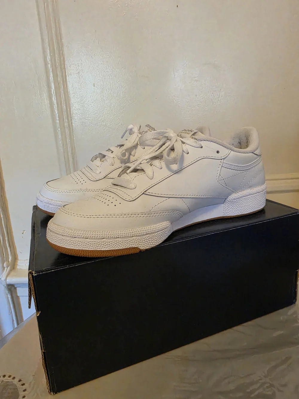 Reebok Club C 85 - Classic White Leather Sneakers